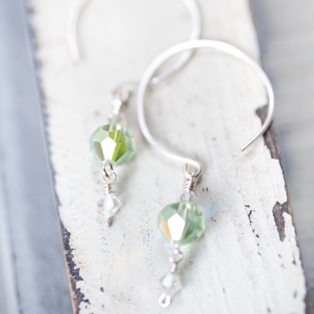 Swarovski Crystal Earrings Nwt